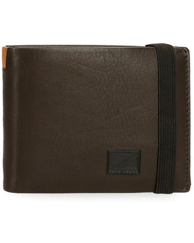 Pepe Jeans Marshal Wallet With Elastic Band - Green