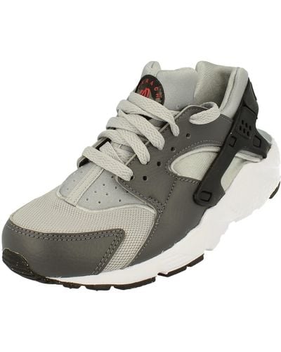 Nike Huarache Run Gs Trainers Dx1091 Trainers Shoes - Black