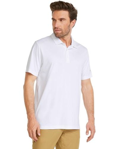 PUMA GOLF Gamer-Poloshirt Hemd mit Button-Down-Kragen - Weiß