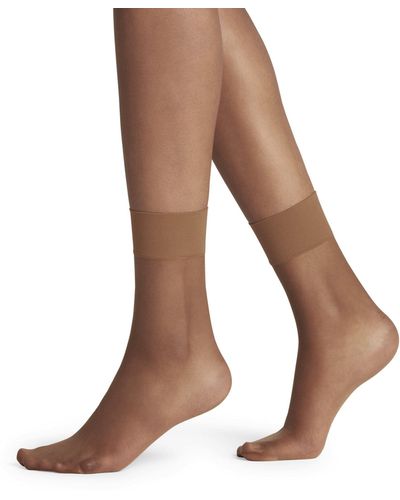 FALKE Shelina 12 Den W So Ultra Transparent Plain 1 Pair Socks - Natural