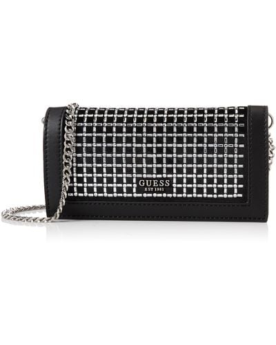 Guess Gilded Glamour pochette da 21 cm - Nero