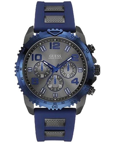 Guess Men's Watch W0599g2 (ø 46 Mm) - Blue