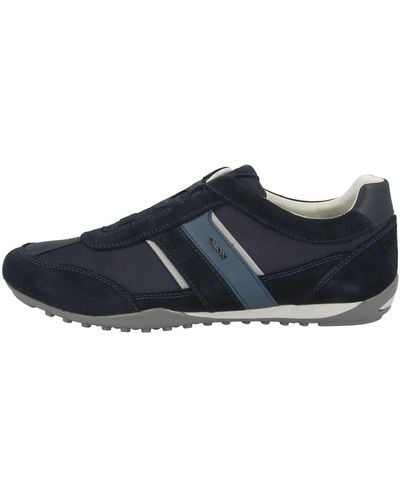 Geox U Wells A Sneakers - Blauw