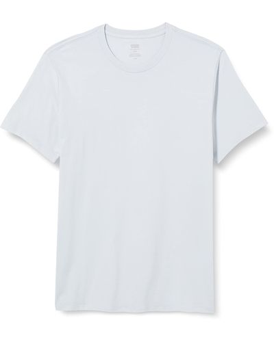 Levi's Slim 2-Pack Crewneck Tee T-Shirt Arctic Ice / Sunset Blue - Weiß