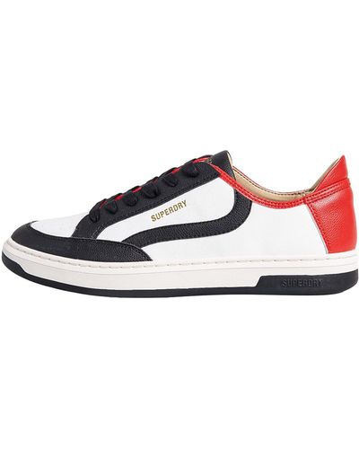 Superdry Basket Lux Low Trainer Trainers - Black