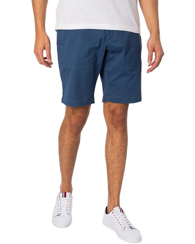 Tommy Hilfiger Short Harlem Short 1985 avec Stretch - Bleu