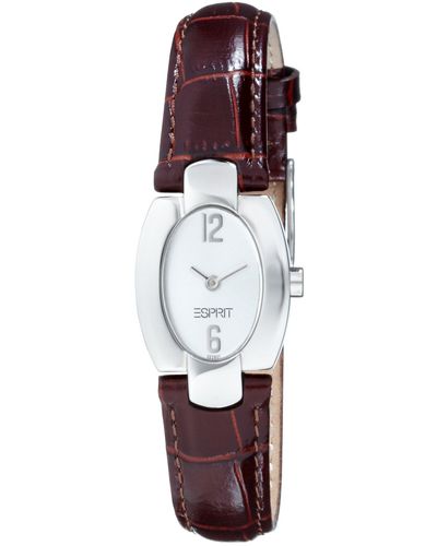 Esprit Armbanduhr Art Deco Brown A.ES102272003 - Weiß