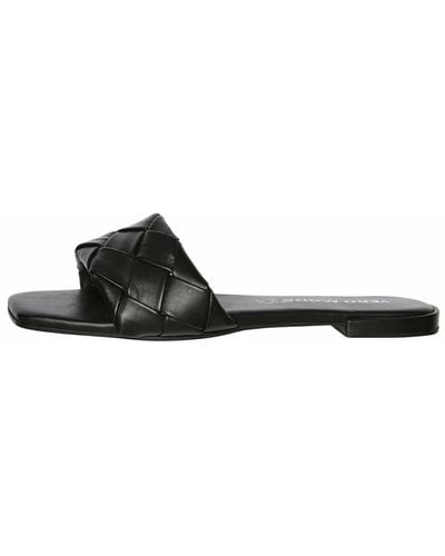 Vero Moda Vmmay Leather Sandal - Nero