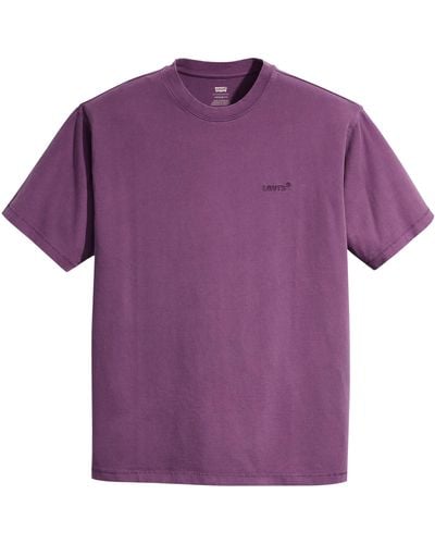 Levi's Red Tab Vintage Tee T-shirt - Purple