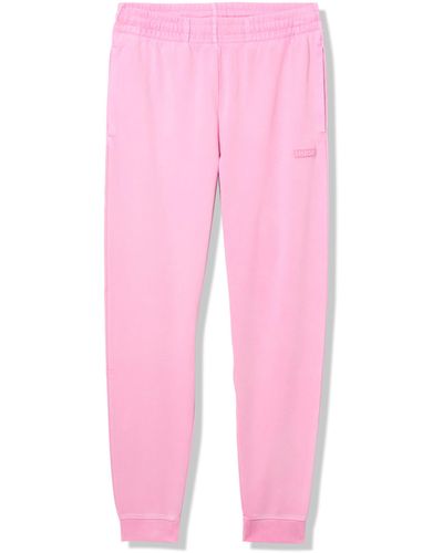 HUGO Box Logo Classic Sweatpant Jogger Casual Trousers - Pink