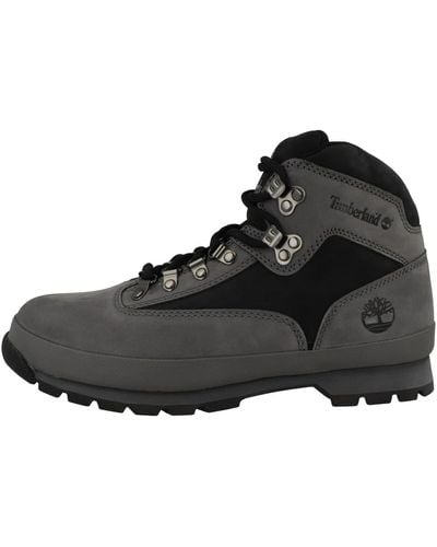 Timberland Euro Hiker Leather Boot - Black