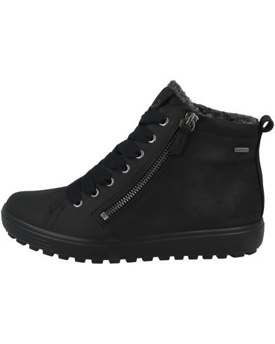 Ecco Soft 7 Tred Gore-tex High Sneaker - Black