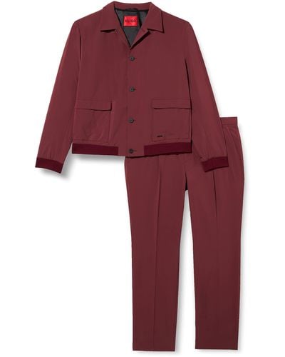 HUGO Hayson/grayson231f1x Suit - Red