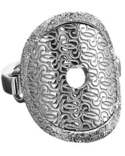 Guess COLLECTION GC CWR80801-52 -Ring Sterling Silber Farbe Silber Größe 52 - Mettallic