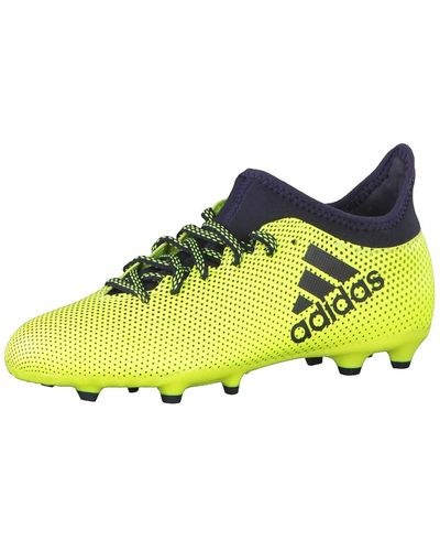 adidas Mixte X 17.3 FG Chaussures de Football Entrainement - Jaune