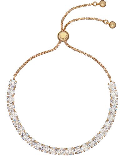 Ted Baker Melrah Crystal Adjustable Tennis Bracelet For - White