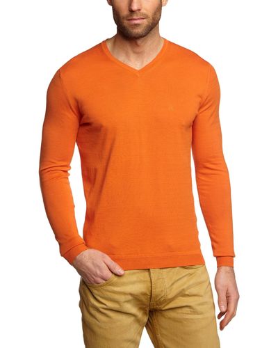 Calvin Klein Ck Trui Slim Fit Kmr345m6g04 - Oranje