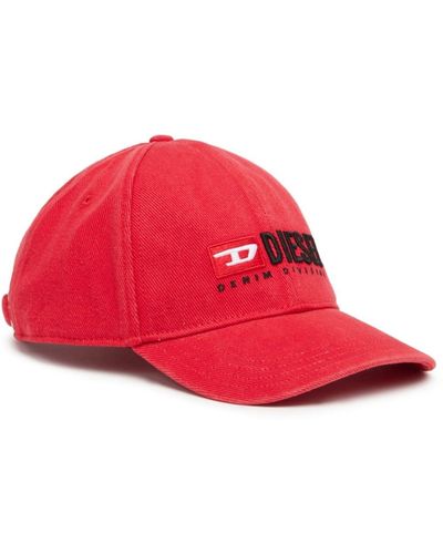 DIESEL Corry-div-wash Cap - Red
