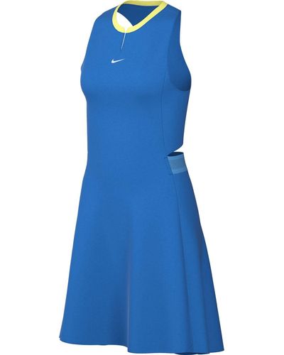 Nike Tennisjurk W Nk Df Advtg Dress - Blauw