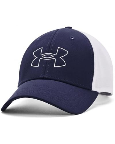 Under Armour Iso-chill Driver Mesh Adjustable Hat Caps, - Blue