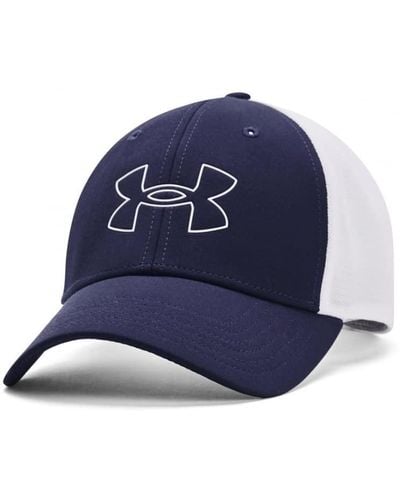 Under Armour Cappello Regolabile in Rete ISO-Chill Driver Mesh Cappellini, - Blu