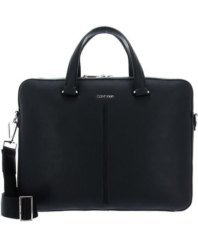 Calvin Klein CK MEDIAN SLIM Sacoche pour ordinateur portable Noir