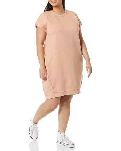 Goodthreads Kurzärmeliges Heritage-Kokon-Kleid mit Taschen - Mehrfarbig