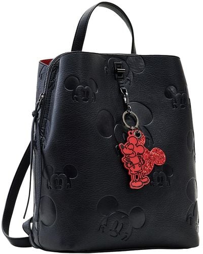 Desigual , Back_All Mickey Sumy , Noir, Taille Unique