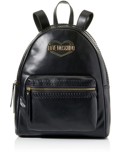 Love Moschino Jc4054pp1gld1 Backpack - Black