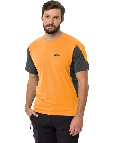 Jack Wolfskin Narrows T-Shirt - Orange