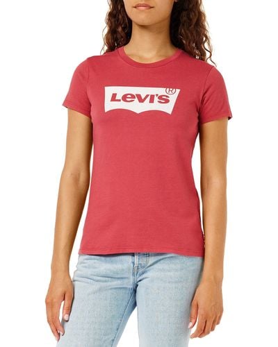 Levi's The Perfect Tee T-Shirt - Rosso