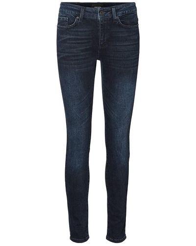 Vero Moda VMELLA MR Slim Jeans ST323 GA - Blu