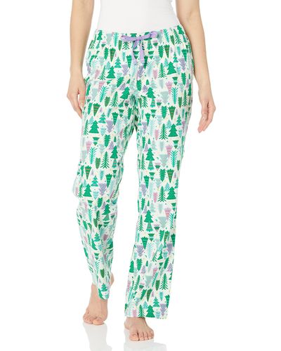 Amazon Essentials Flannel Pajama Set - Green