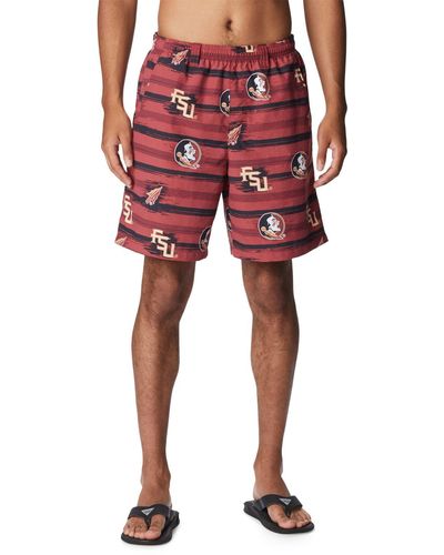 Columbia Clg Backcast Ii Short Hiking - Red