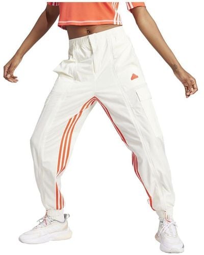 adidas Dance Cargo Trousers M Red - White