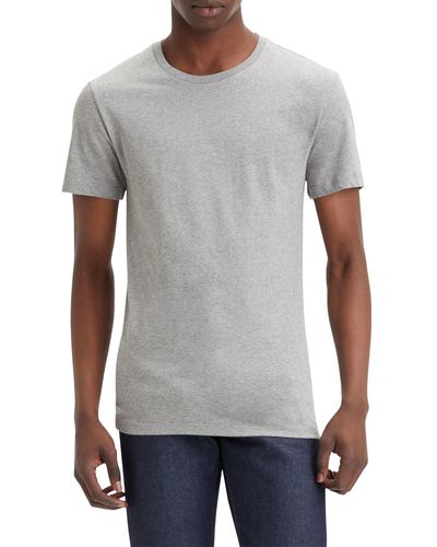 Levi's Slim 2-Pack Crewneck Tee T-Shirt - Grau