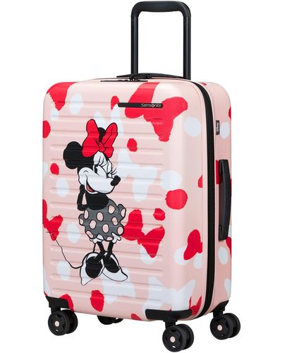 Samsonite Stackd Disney Spinner S Expandable Carry-on Luggage - Red