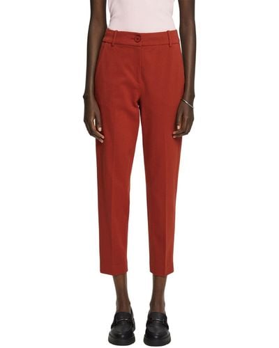 Esprit 083ee1b418 Trousers - Red