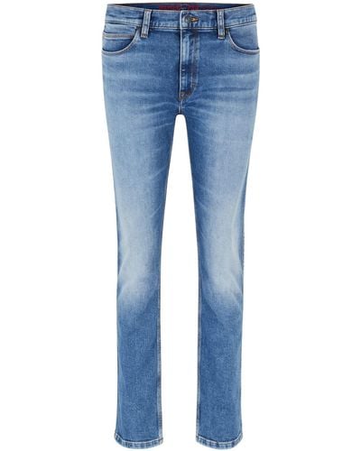 HUGO Jeans 734 Skinny Fit - Blau