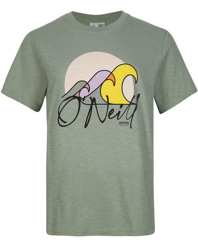 O'neill Sportswear Luano Graphic T-shirt - Green