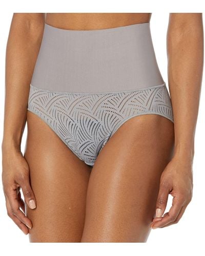 Maidenform Tame Your Tummy Shaping Lace Cool Comfort Dm0051 Slip - Grau