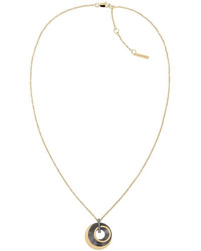 Calvin Klein Jewelry Pendant Necklace - Metallic