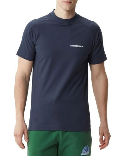 Lacoste Th6702 T-shirt & Turtle Neck Shirt - Blauw