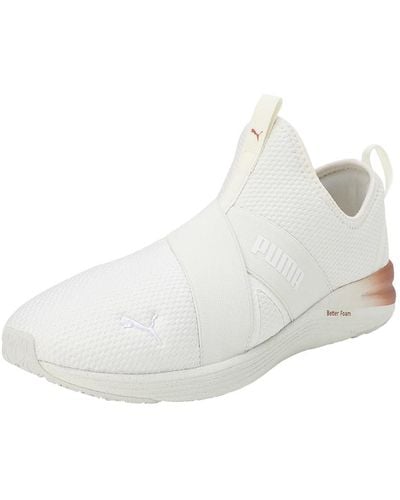 PUMA Better Foam Prowl Slip Wn's Road Running Shoes - White