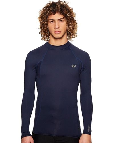 O'neill Sportswear Premium Skins Upf 50+ Long Sleeve Rash Guard - Blue