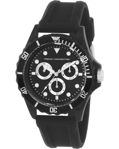 French Connection Analog Black Dial Watch-fc177b