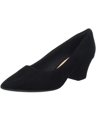 Clarks Teresa Schritt Pumps - Schwarz