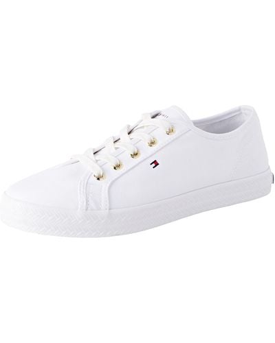 Tommy Hilfiger Essential Nautical Trainers - White