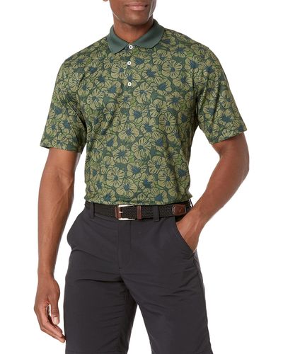 Amazon Essentials Sneldrogend Golfpoloshirt Met Normale Pasvorm - Groen