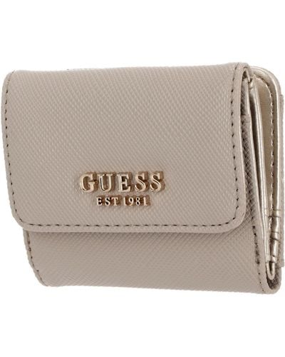 Guess Laurel Card & Coin Purse Taupe - Gris